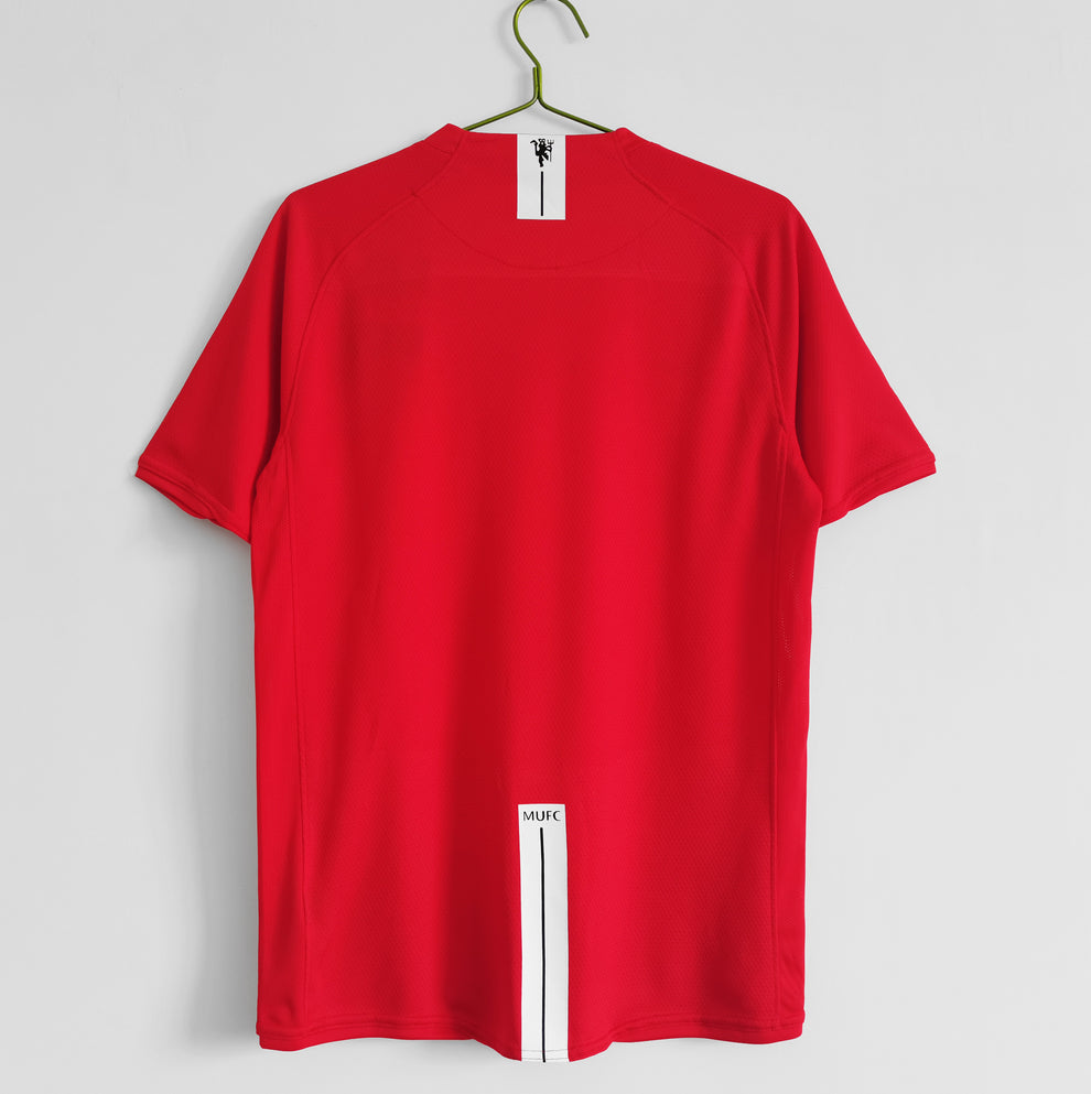 Manchester United 2007/08 Home Kit - Retro
