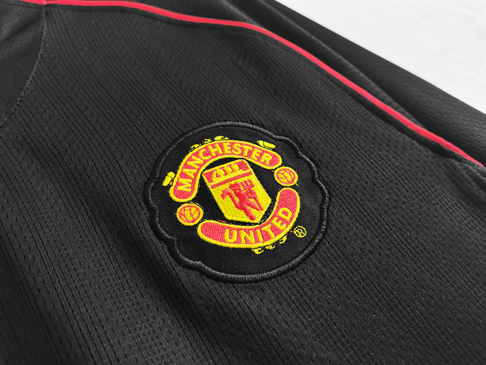 Manchester United 2007/08 Away Kit - Retro - Full Sleeve