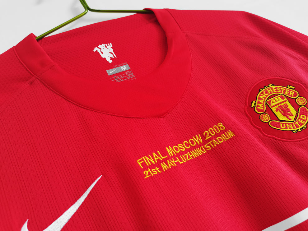 Manchester United 2007/08 Home Kit - Retro