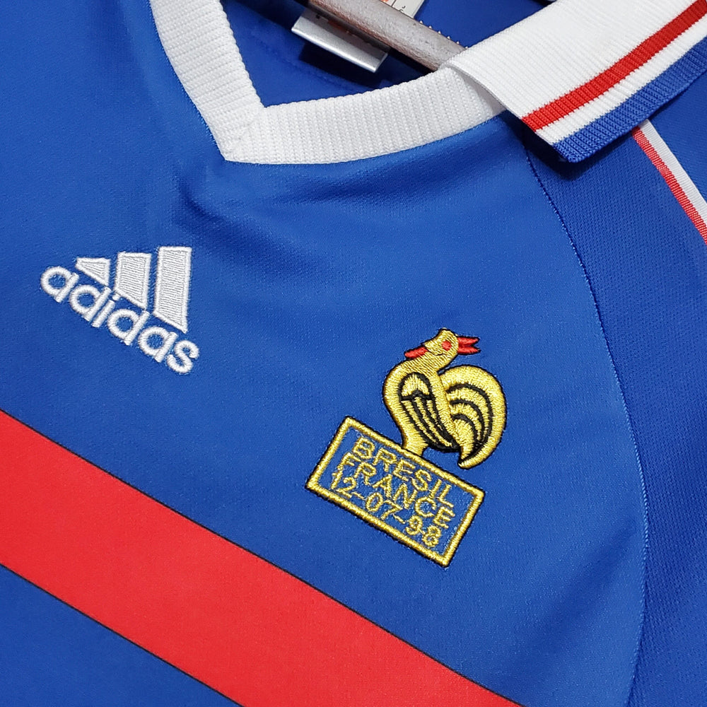 France 1998 Home Kit - Retro